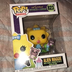Maggie Simpson Alien Maggie Funko Pop